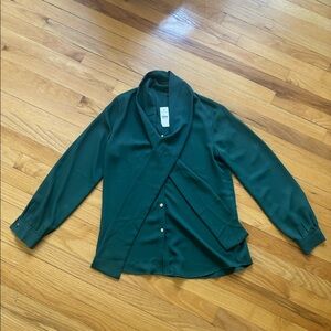 Ann Taylor Tie-front Blouse